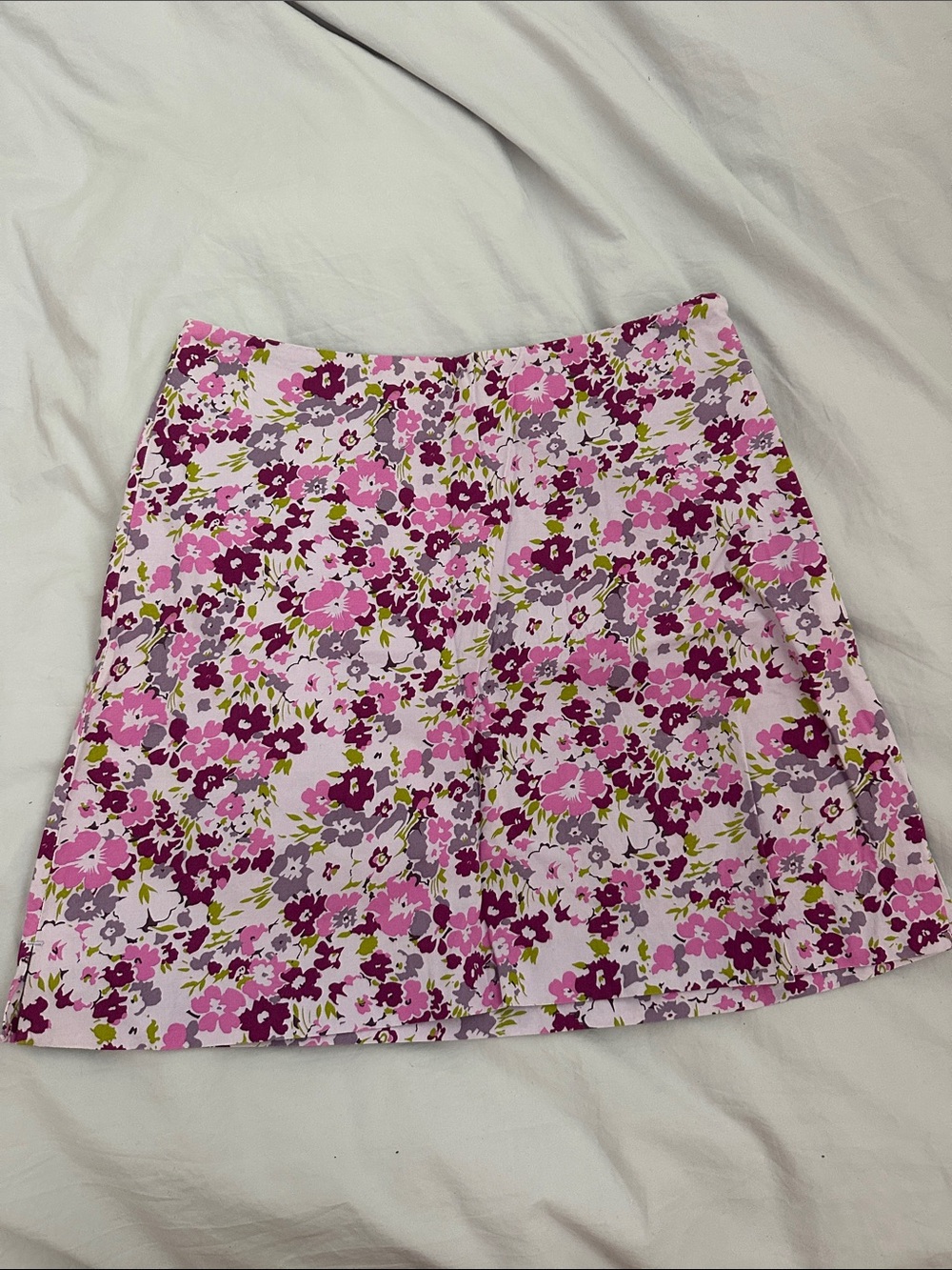 The Limited Pink Floral Mini Skirt